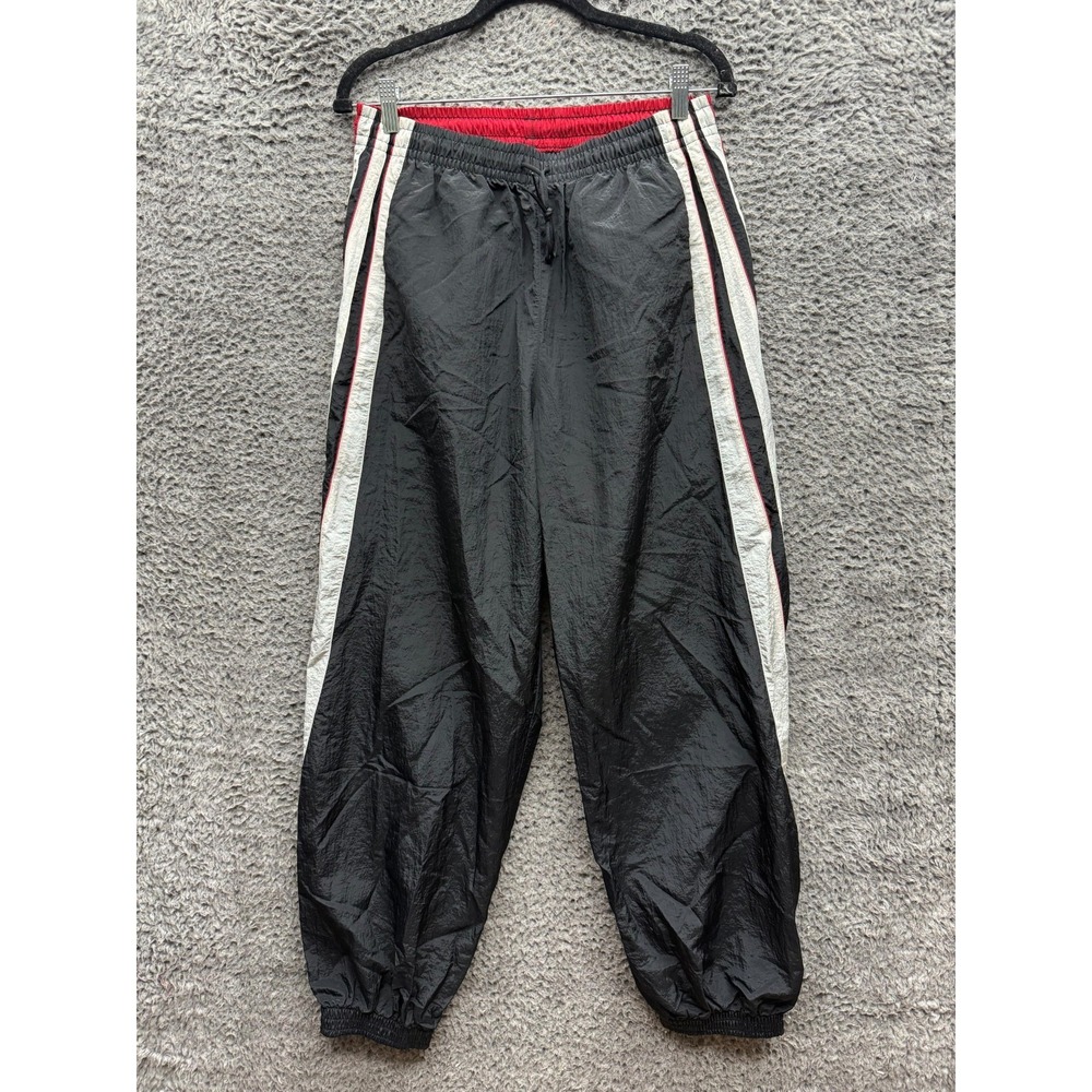 Adidas Originals Santiago Drawstring Jogger Track Pants Black Mens Size S - Picture 1 of 16